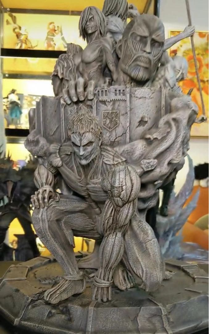 進撃の巨人 エレン・イェーガー ガレージキット ガレキ スタチュー⑩