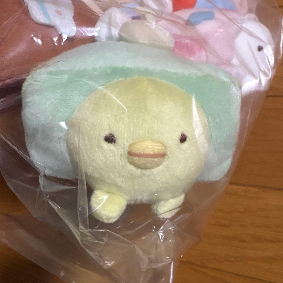 すみっコぐらし ねこのきょうだい ケーキ シーンぬいぐるみ