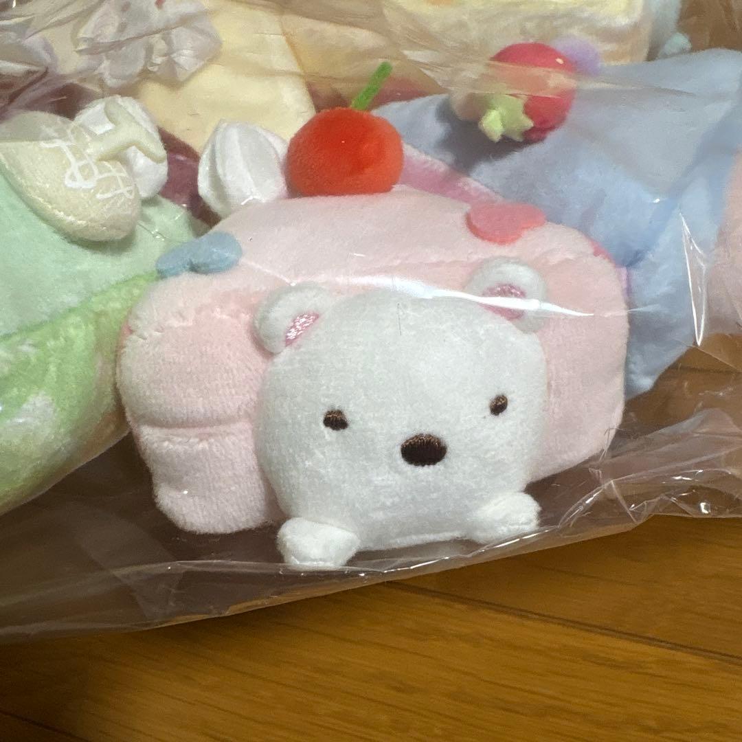すみっコぐらし ねこのきょうだい ケーキ シーンぬいぐるみ