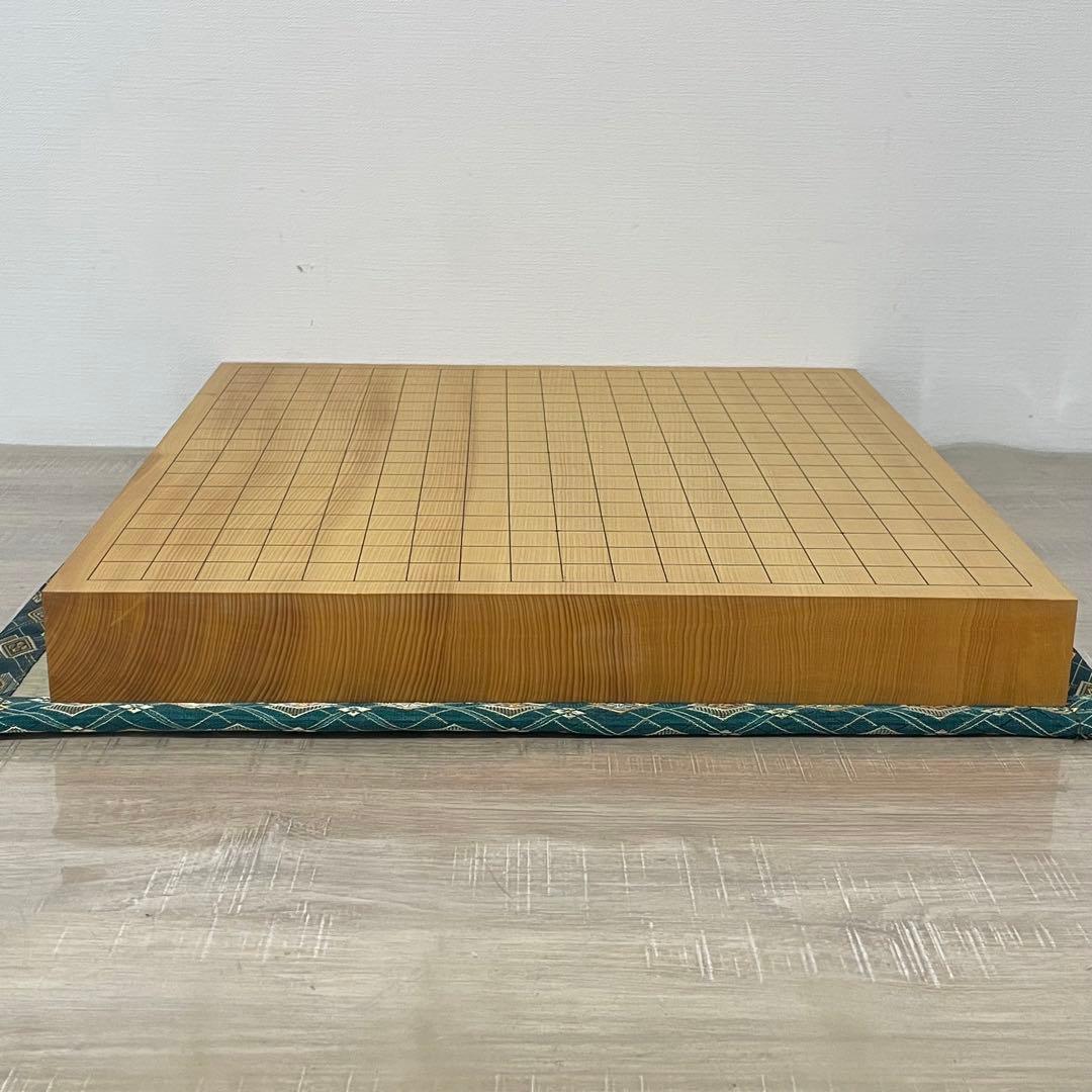 前川榧碁盤店 日本製 卓上碁盤 本榧 高級天然木 碁盤用畳マット付き！