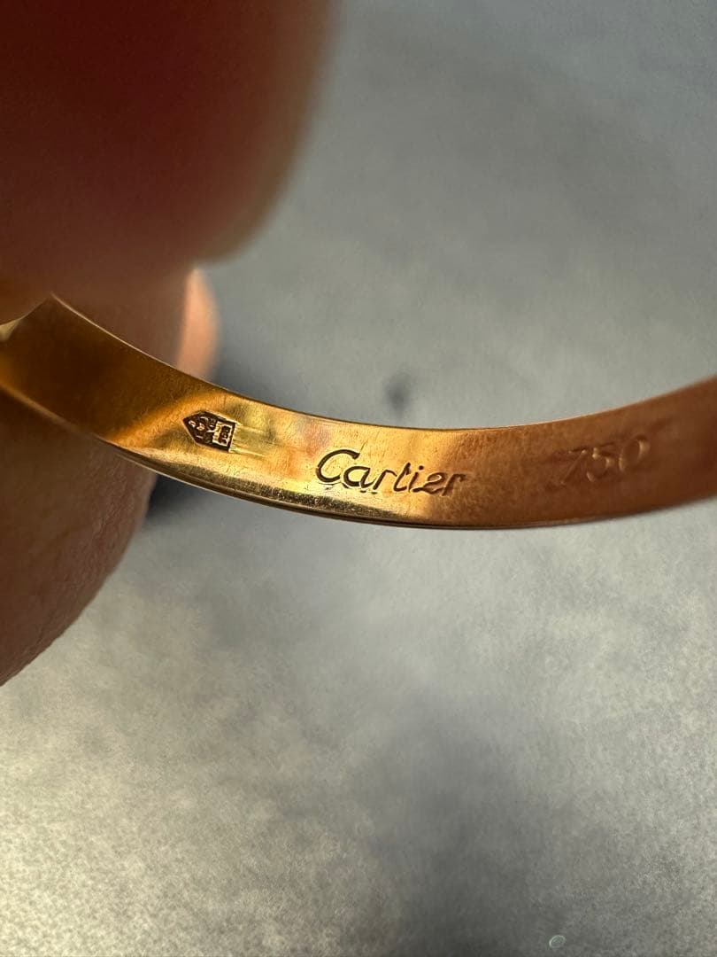 カルティエ　cartier トリニティ　クラシック　リング　60