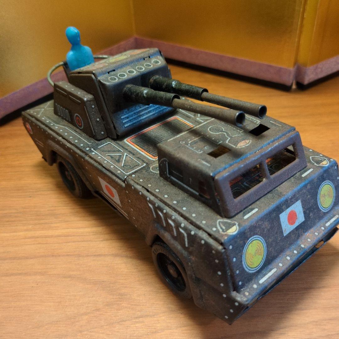 日本軍の戦車 ブリキ 希少 レア 当時物