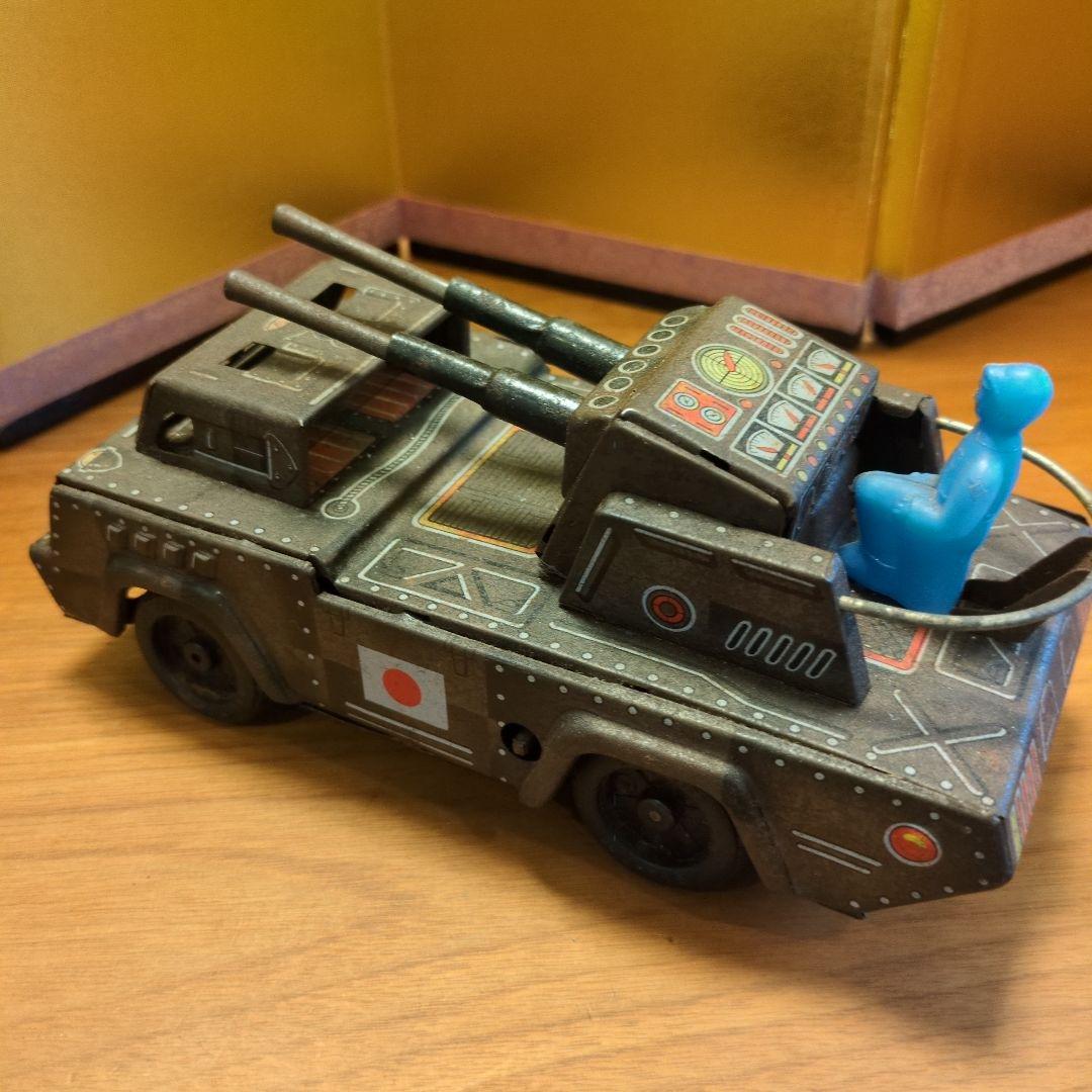 日本軍の戦車 ブリキ 希少 レア 当時物