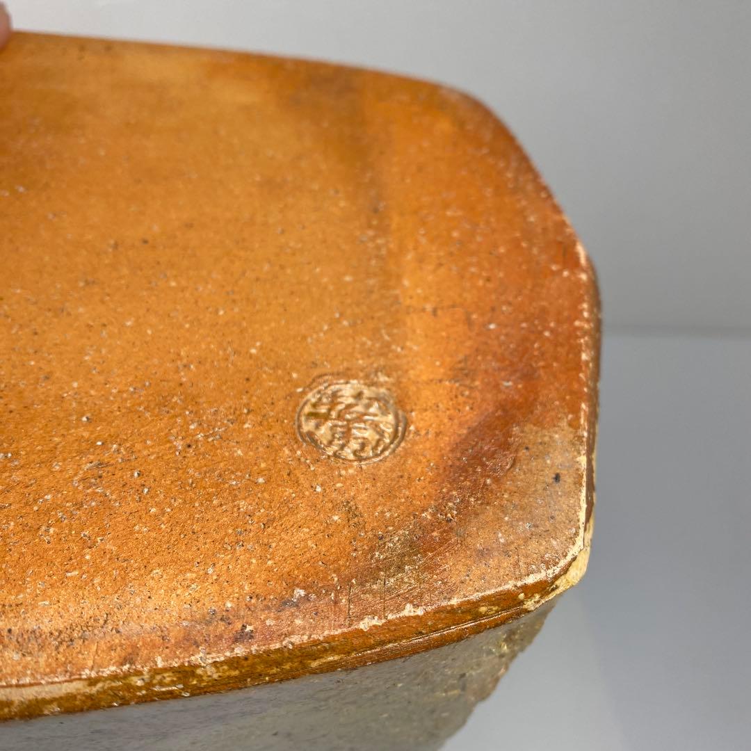 専用美品 十五代 坂倉新兵衛 百合の絵萩灰被花器共