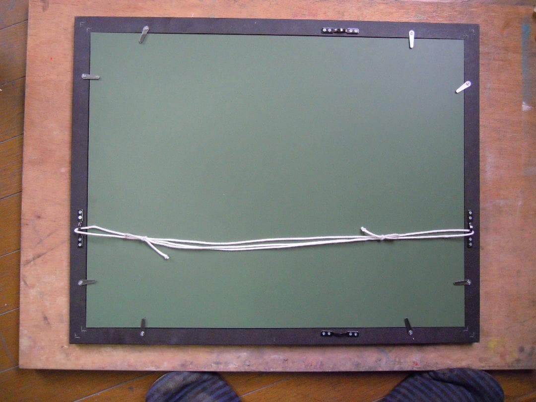 逆光の人（贄田越郎画）