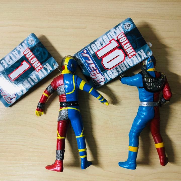 ソフビ魂 キカイダー クリアランス 2対セット ソフビ魂 キカイダー 2対