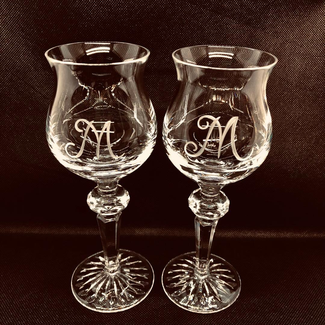 廃盤 マイセン Meissen クリスタル Mシリーズ ペアワイングラス - メルカリ