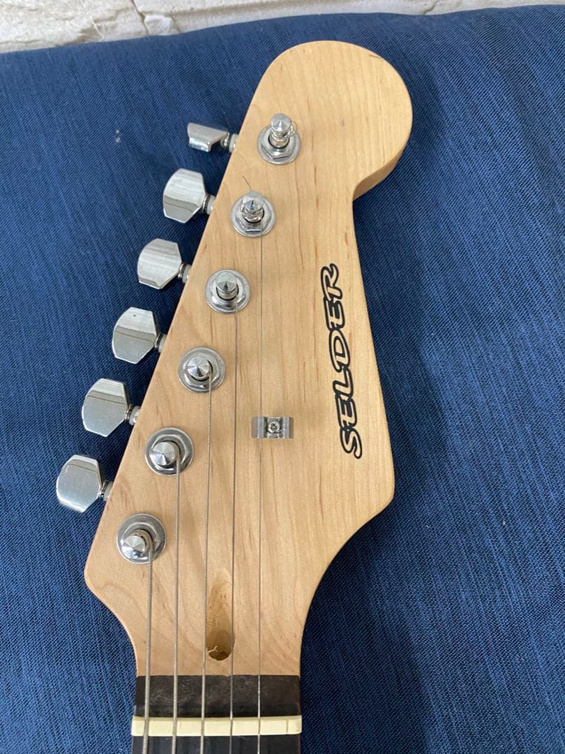 SELDER ストラトキャスター ブラック 黒 セルダー