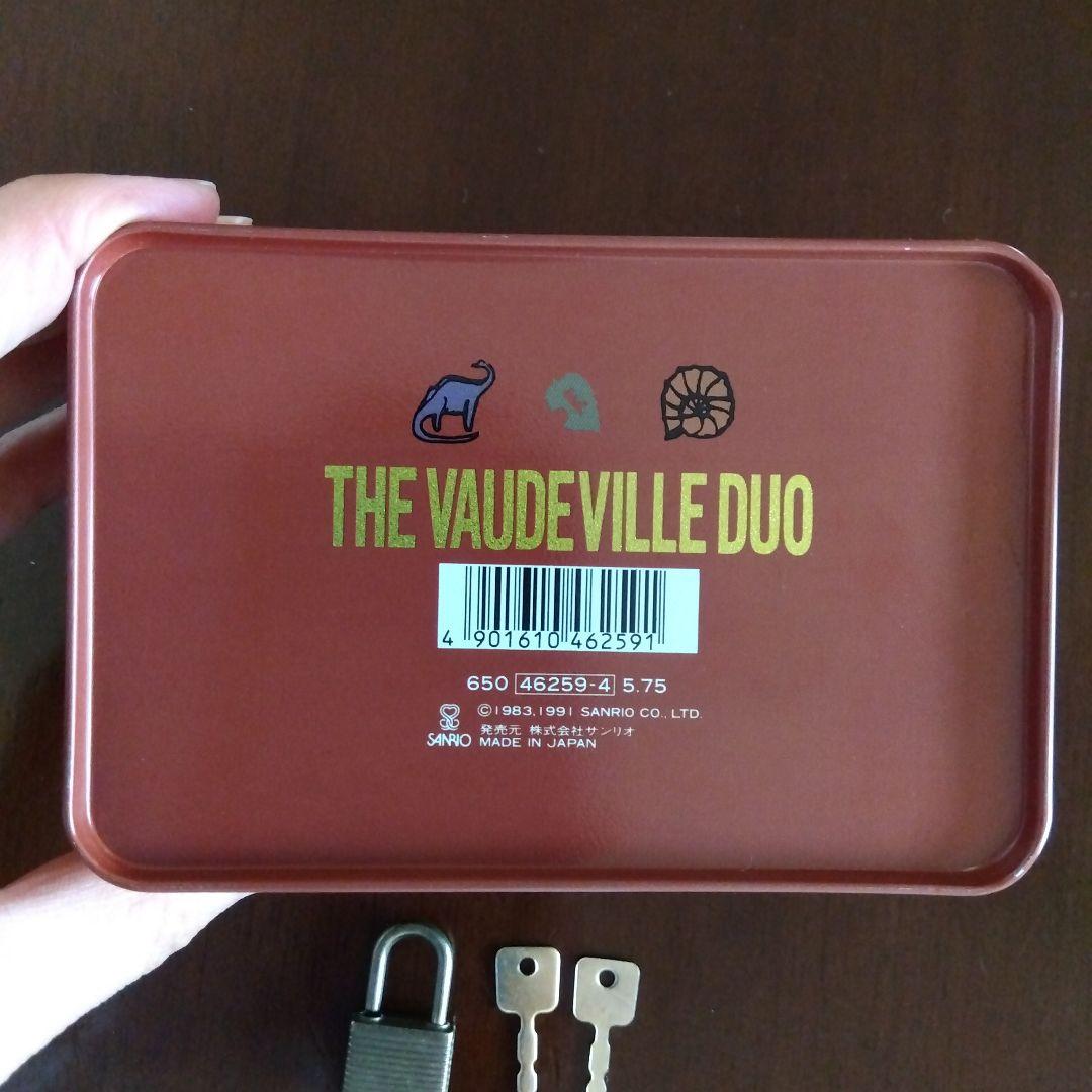 The vaudeville duo 鍵付き 貯金箱 サンリオ 平成レトロ