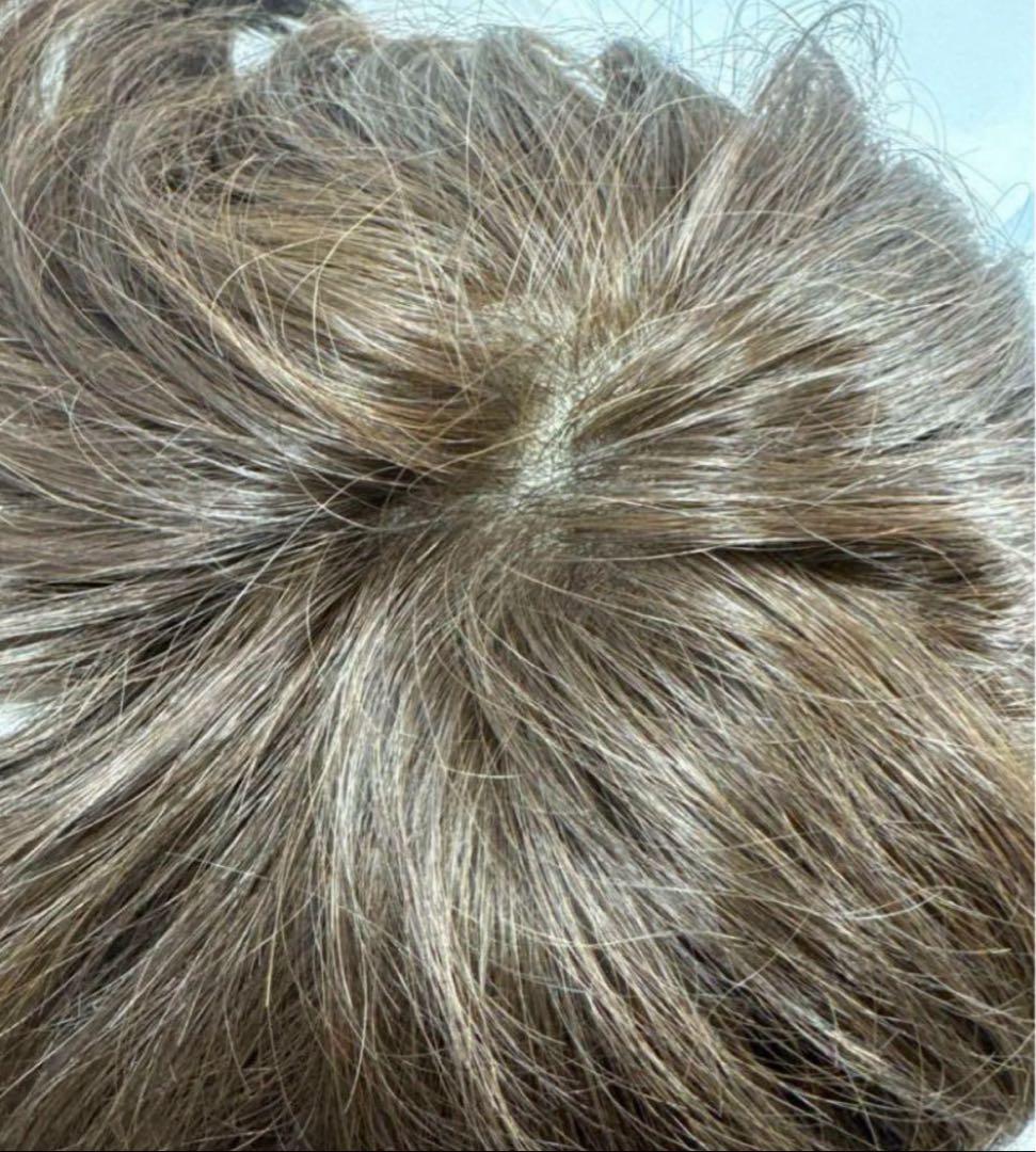 アデランス フォンテーヌ バランプレミアム 栗色 ハーフウィッグ 未使用に近い