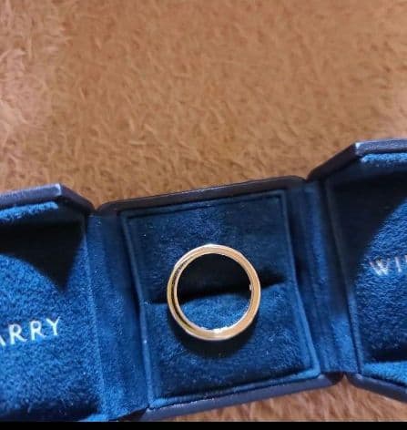 最終価格HARRY WINSTON フルエタニティー ダイヤモンドリング