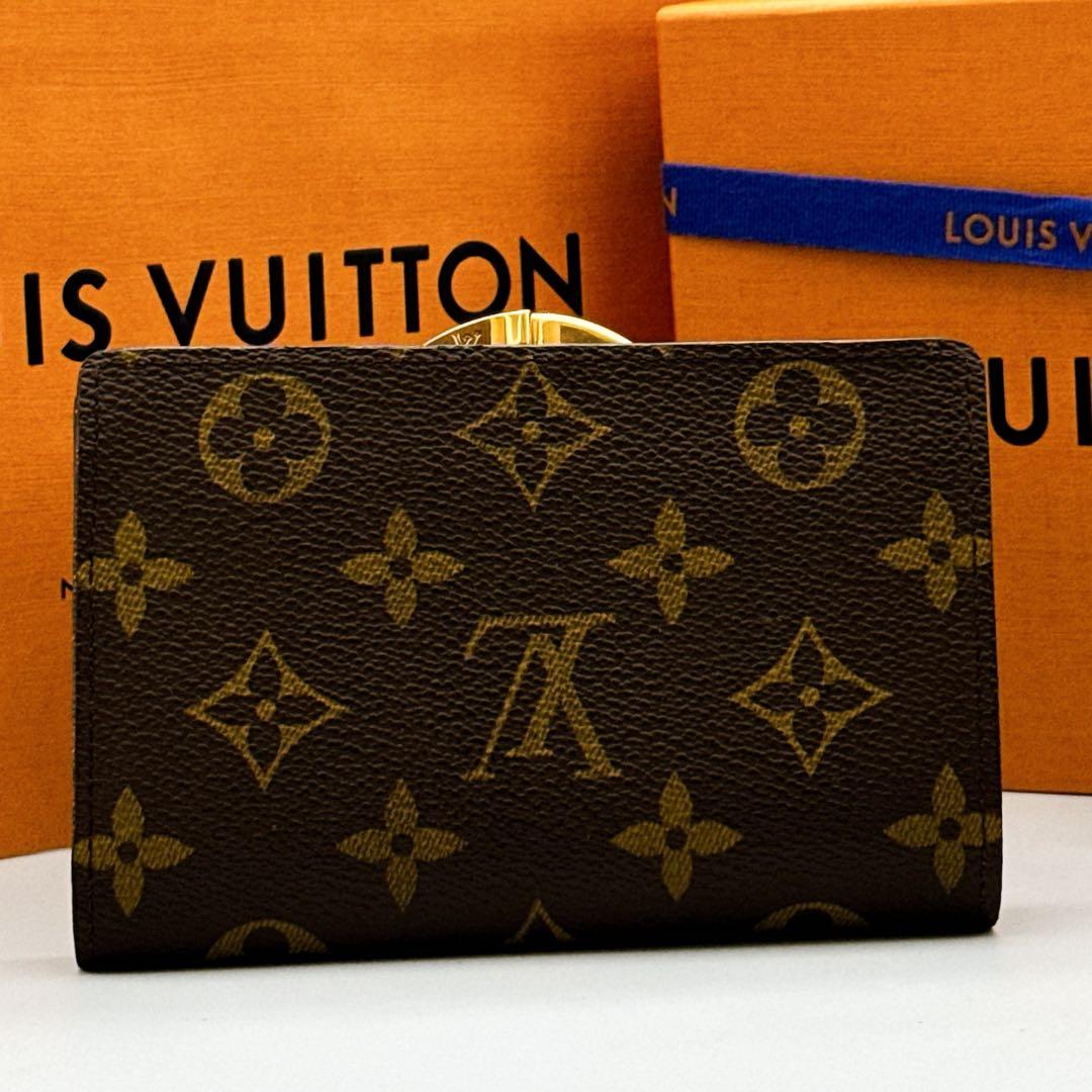 未使用❤️ルイヴィトン✨モノグラム✨ヴィエノワ✨がま口 二つ折り
