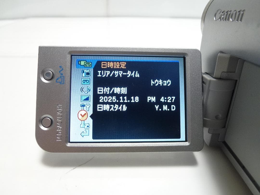 希少 動作品 キャノンビデオカメラ DM-IXY DV S1 Mini DV