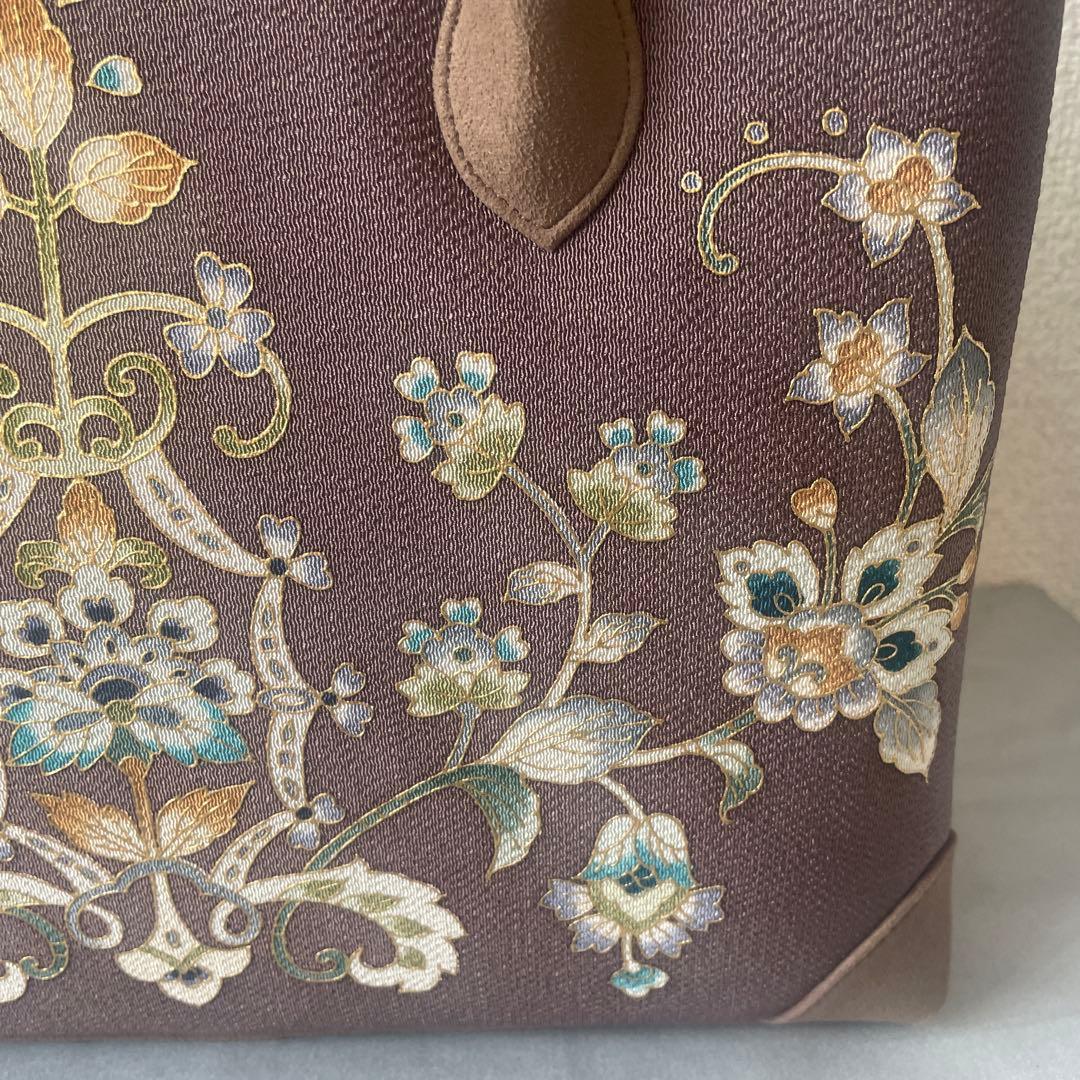 サ*マ様 未使用　和装　ハンドバッグ　花柄　自立