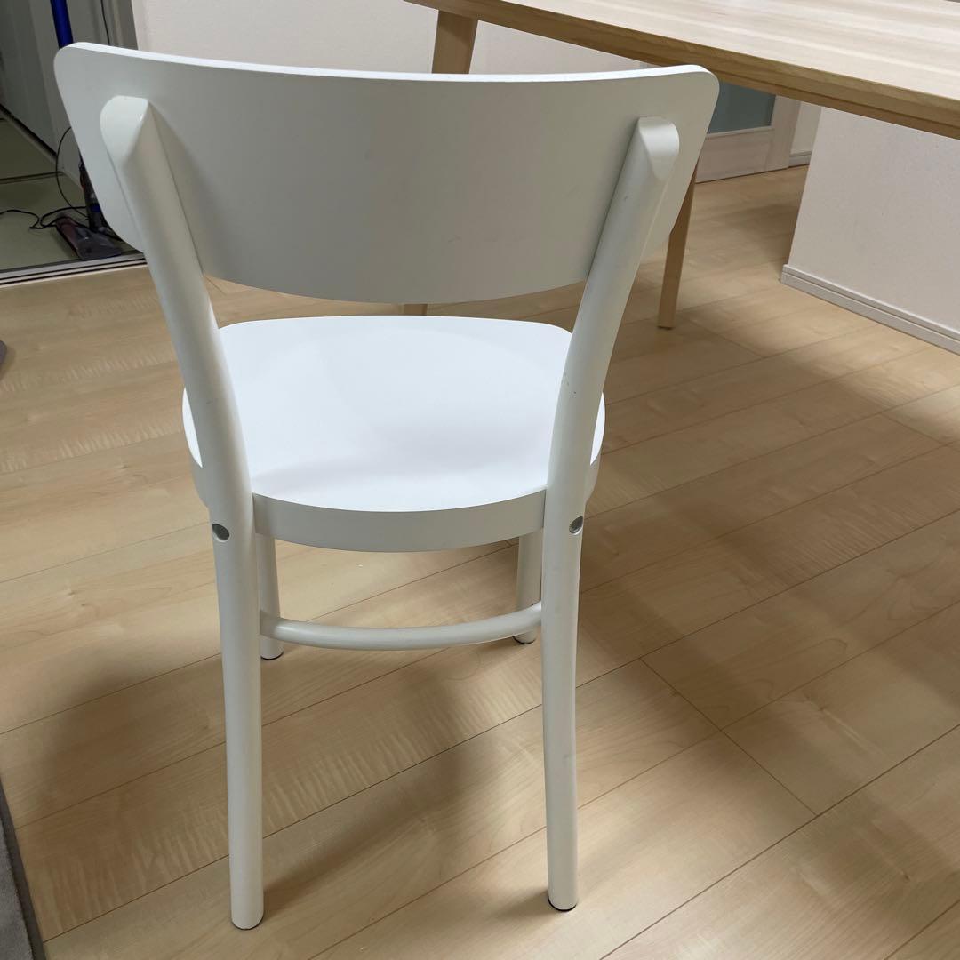 木製長方形テーブル IKEA ダイニングテーブル　ダイニングチェア2脚