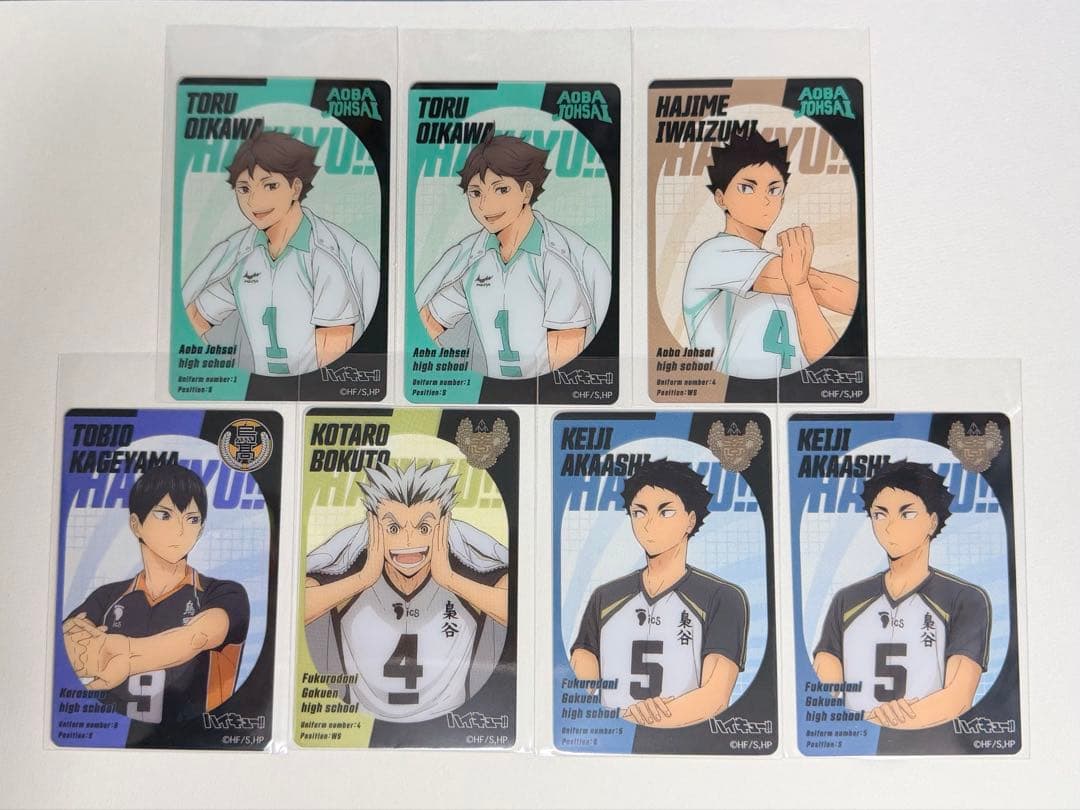 ハイキュー ショウワノート おみくじ クリアカード ジャンプフェスタ