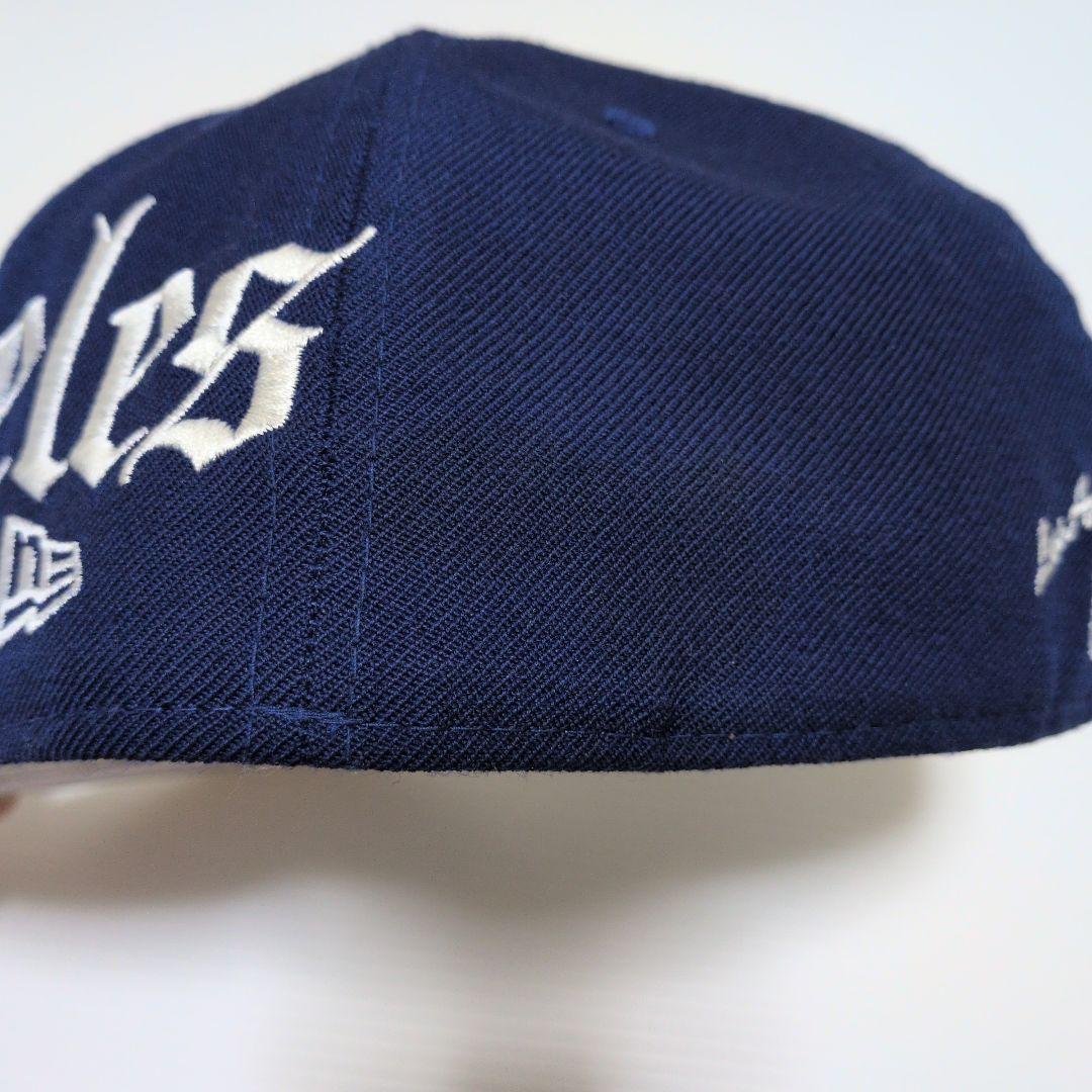 希少　ニューエラ LA ピットブル 　ロサンゼルスドジャース　61.5cm　刺繍