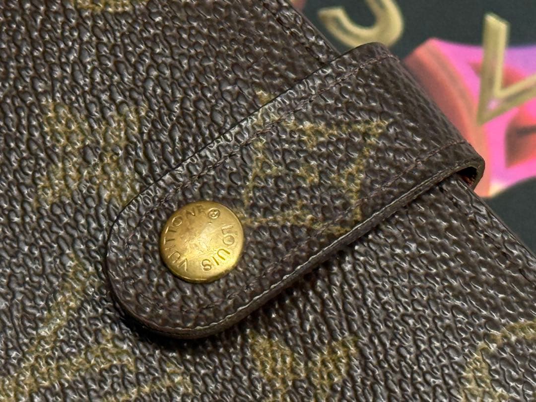ルイヴィトン　モノグラム　ポルトモネ・ビエ　ヴィエノワ　がま口付き財布