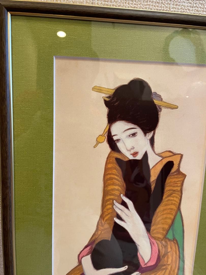 竹久夢二 代表作 黒船屋 長額かざり