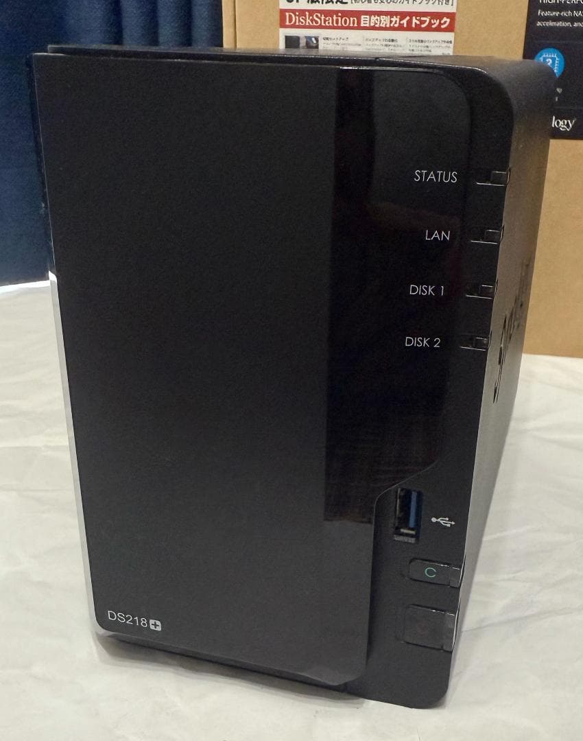 Synology DiskStation DS218+ NAS☆メモリ16GB Synology DS218+