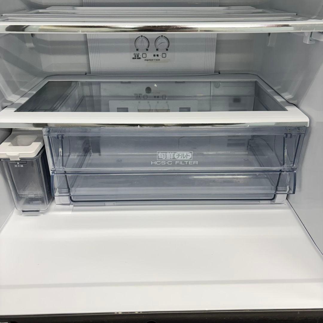 521 AQUA 大型冷蔵庫 300L強 小型 家庭用 左開き 自動製氷