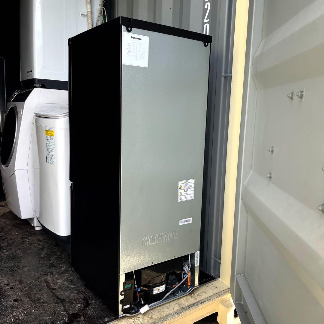 305取付無料！2024年製 クリスタルミラーおしゃれデザイン冷蔵庫！