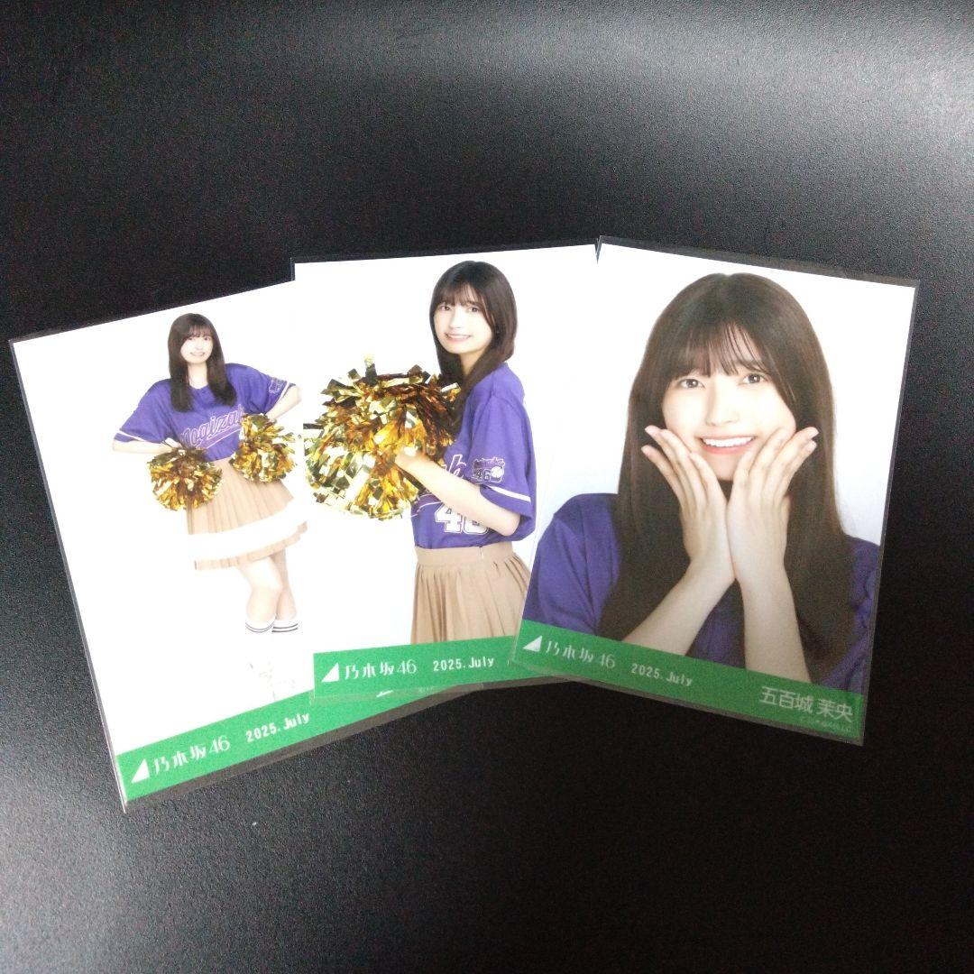 乃木坂46 生写真 コンプ 五百城茉央 ベースボールシャツ 2025 - メルカリ