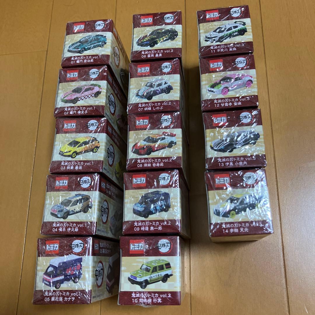 タカラトミー ドリームトミカ アニプレックス 鬼滅の刃 トミカ 14台セット