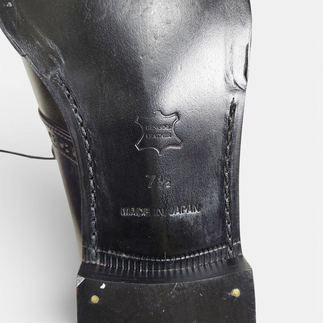 定価4.4万|Mon model|プレーントゥ|パティーヌ|7.5|紫