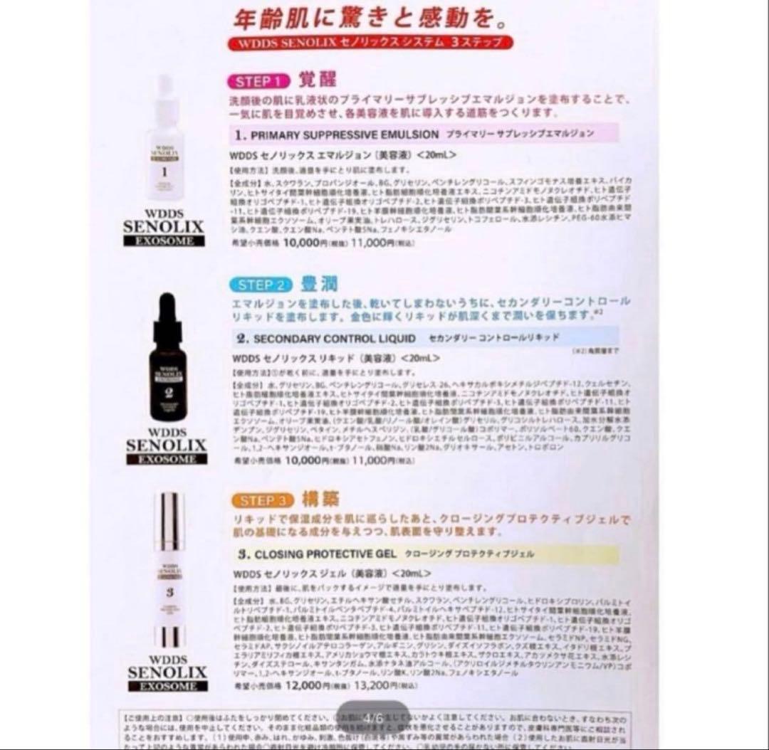 WDDS セノリックスシステム(トライアルキット)8箱セット　歯磨き粉3本