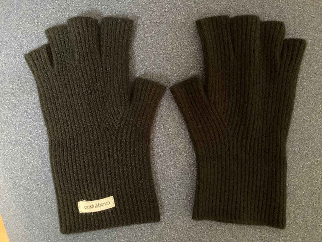 cash&barba キャッシュベイビー　手袋 キャッシュベイビー オープンフィンガーグローブ, H Orange – cash & barba