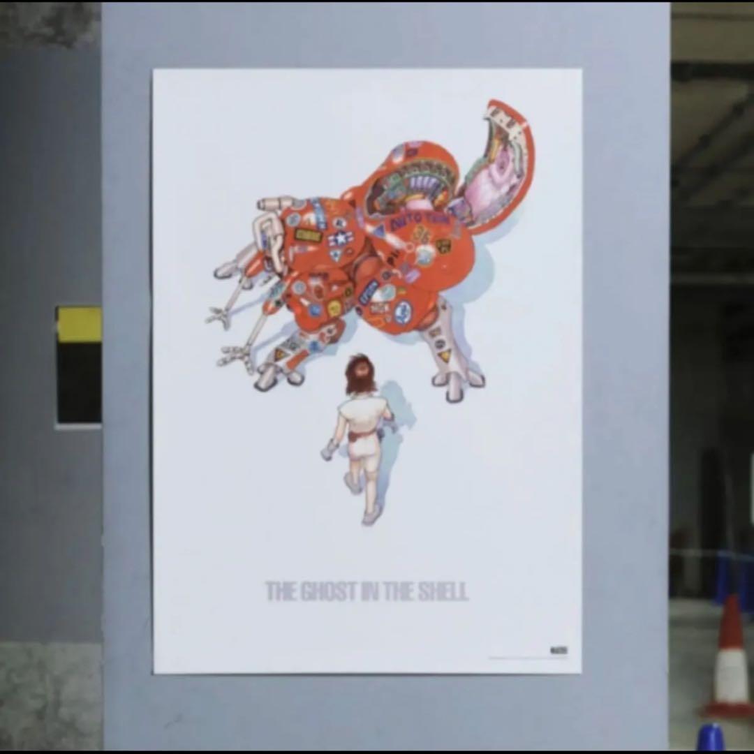 士郎正宗の世界展 大阪限定 大友克洋 攻殻機動隊 ポスター B2 士郎正宗