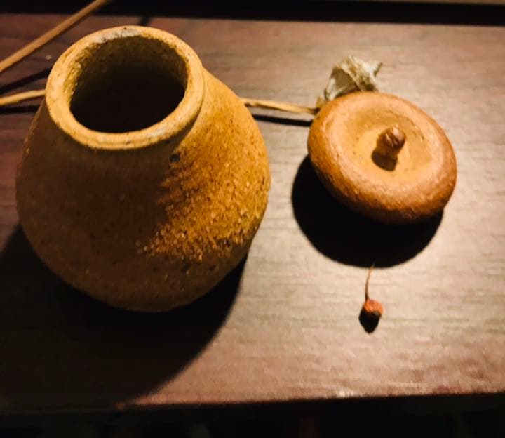 作家もの　蓋もの　土もの　備前　新品　一点物