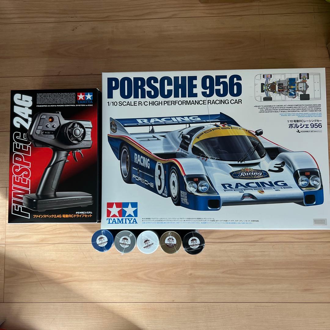 TAMIYA Porsche 956 RCカーキット 1/10　ポルシェ　タミヤ TAMIYA Porsche 956 RCカーキット 1/10 ポルシェ タミヤ ALL-NEW