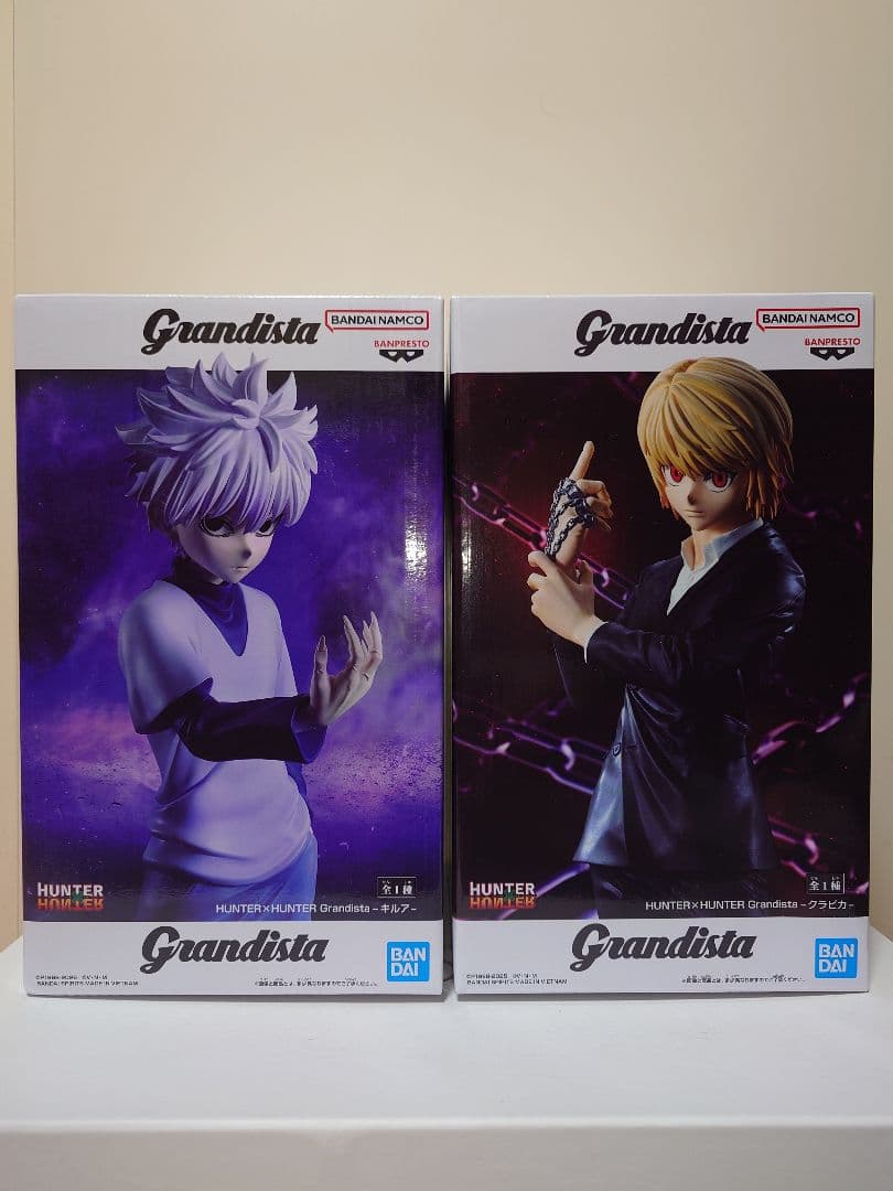 405.HUNTERXHUNTER キルア クラピカ グランディスタ 2体セット - メルカリ