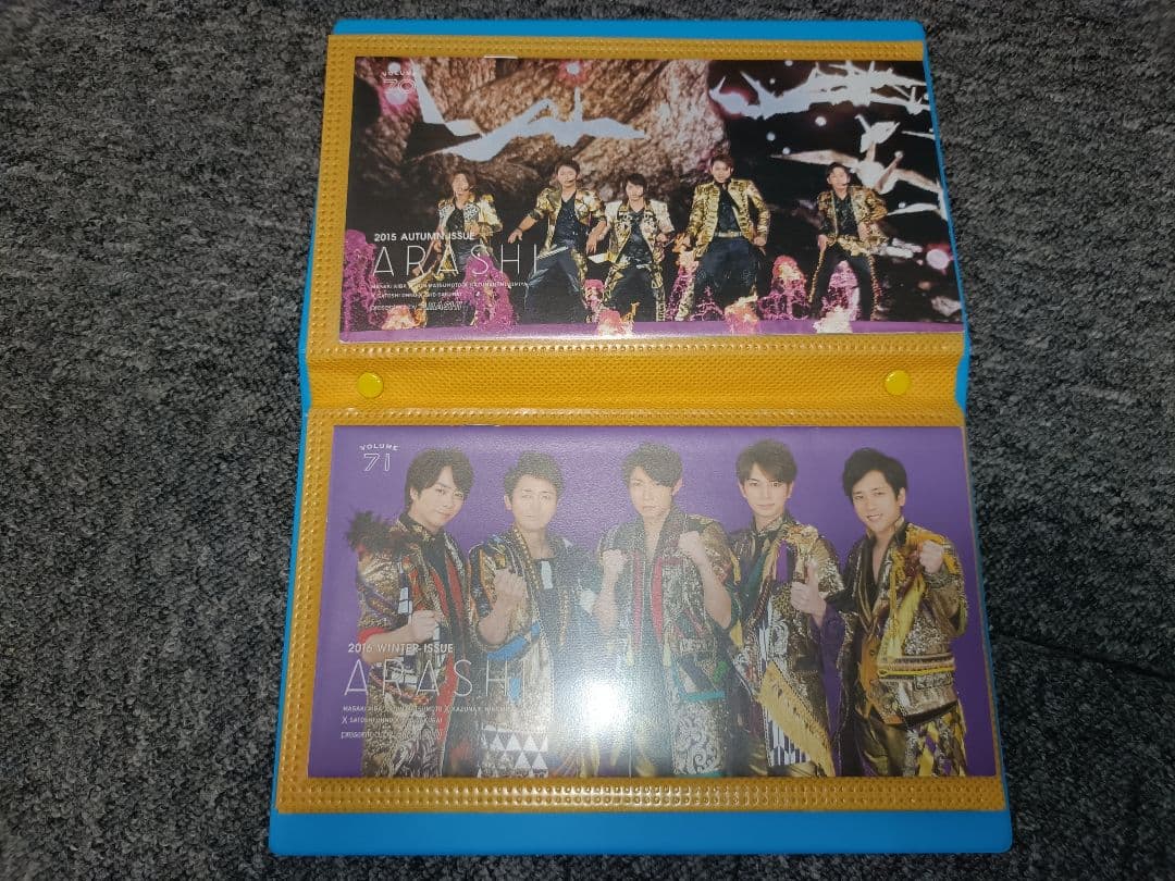 嵐 Are you Happy? フォルダ　＋　会報65~76（67と75ナシ）