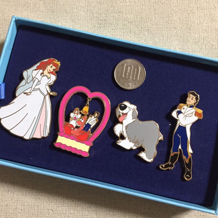 パリディズニー LE425 リトルマーメイド イベント ピンバッジ フルセット