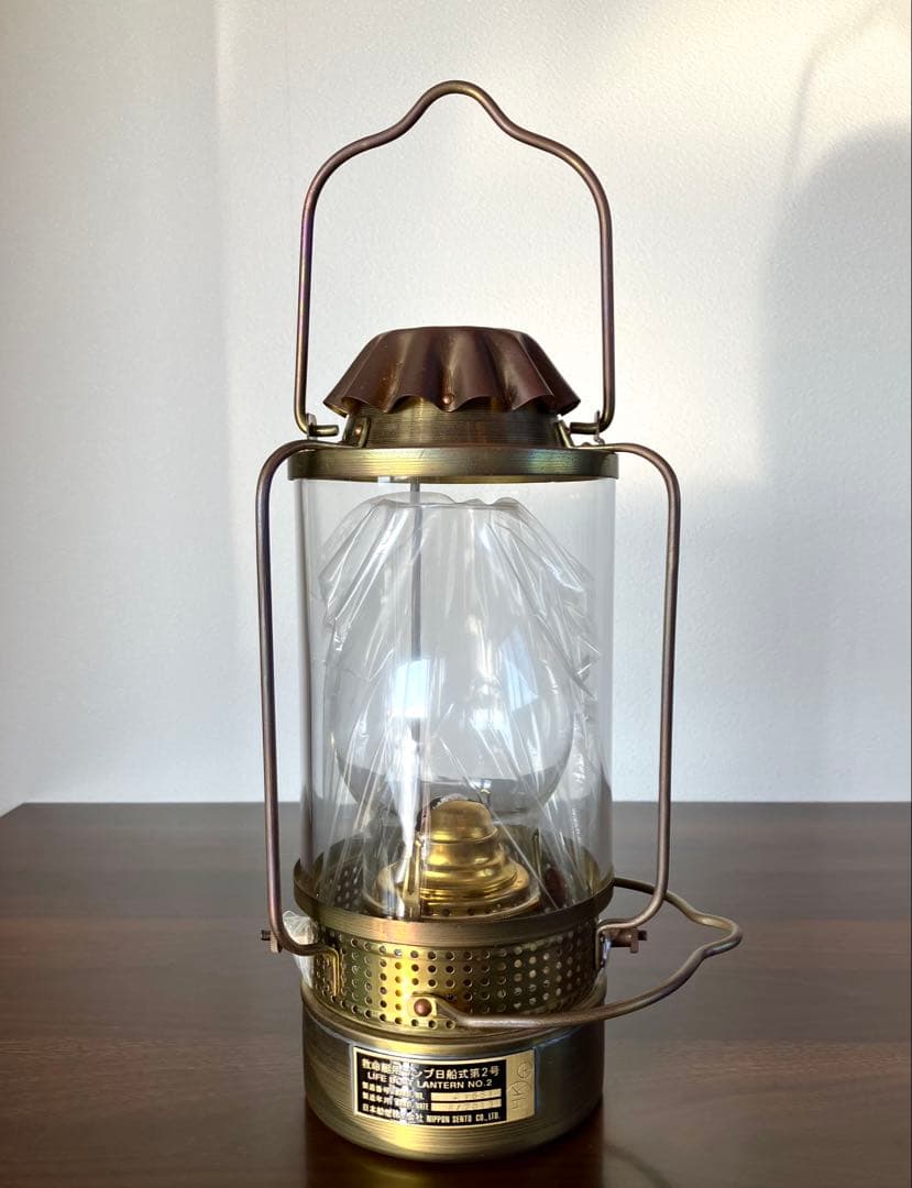 未使用】日本船燈 救命艇用ランプ 日船式＜N71L000＞ニッセンマリン