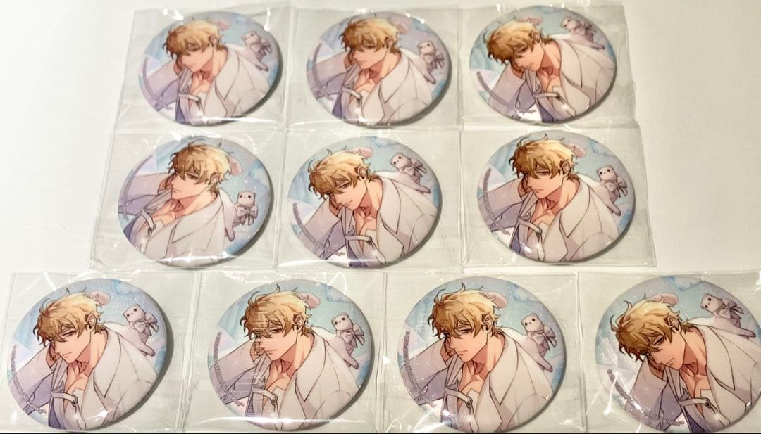 【NU:カーニバル】ケシー　30個セット　ぬカニ　台湾　原画展　缶バッジ