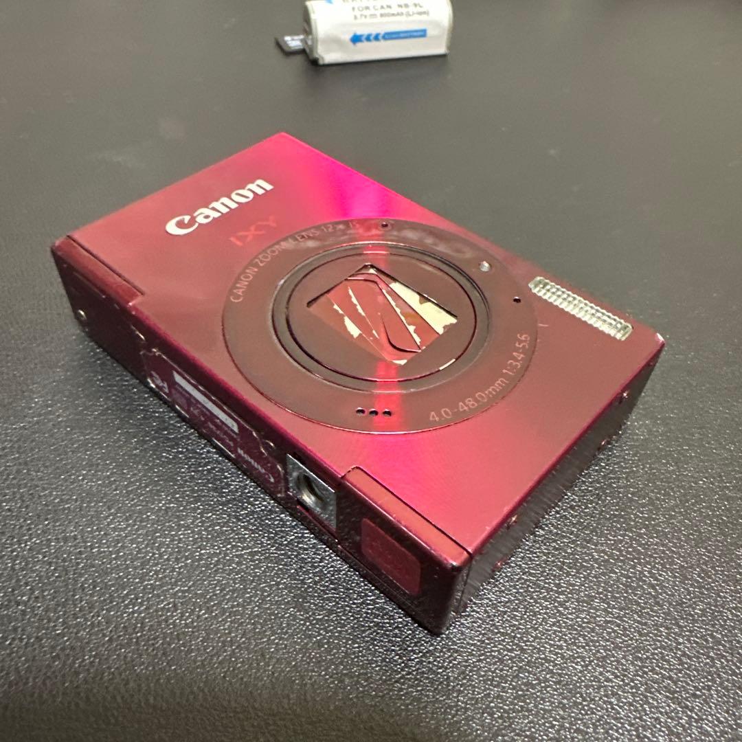 キャノンCanon IXY3 PC1736 レッド 動作確認済