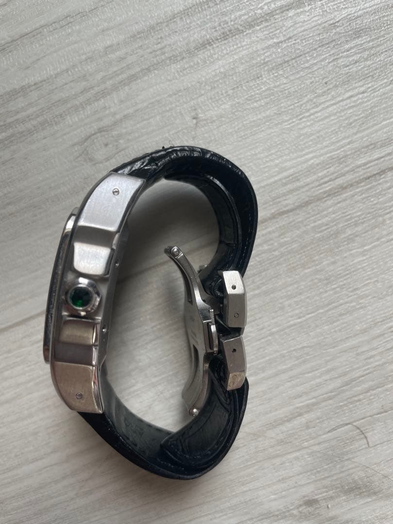 Cartier 自動巻き時計 ホワイト/ブラック