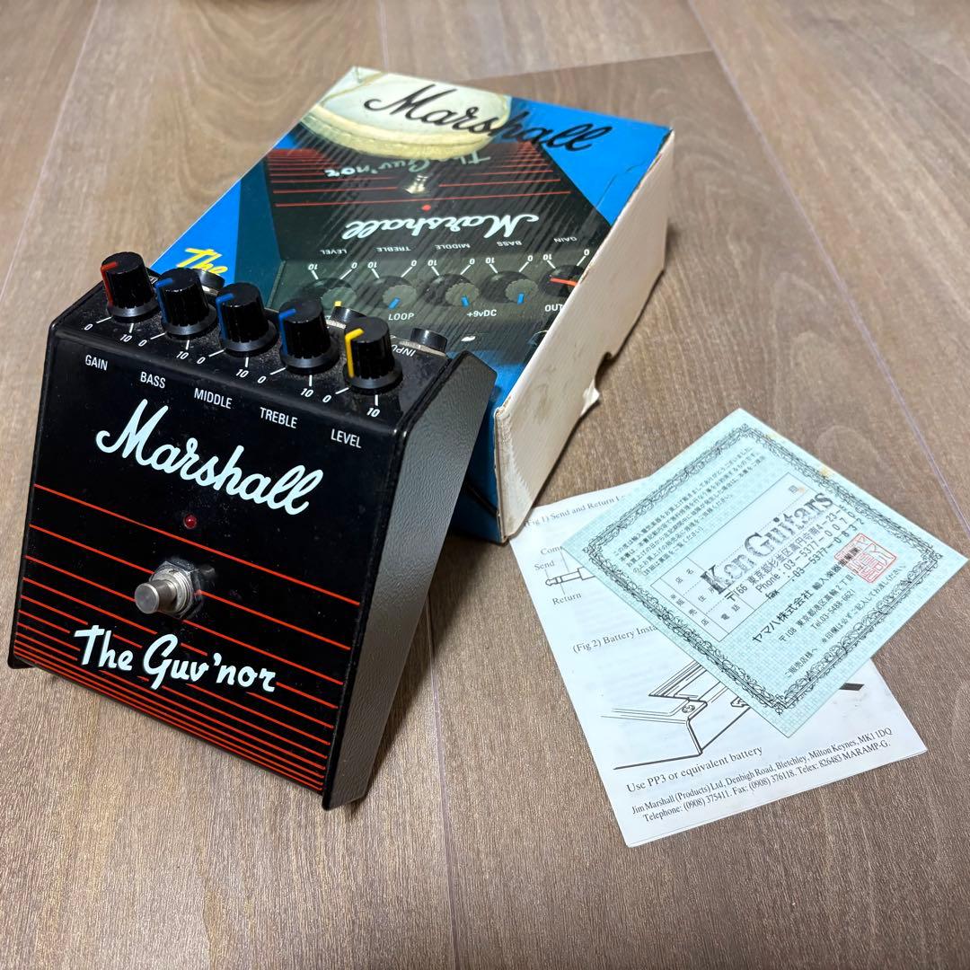 Marshall The Guv'nor 韓国製 Marshall The Guv'nor ギターエフェクター 韓国製 Marshall The Guvnor