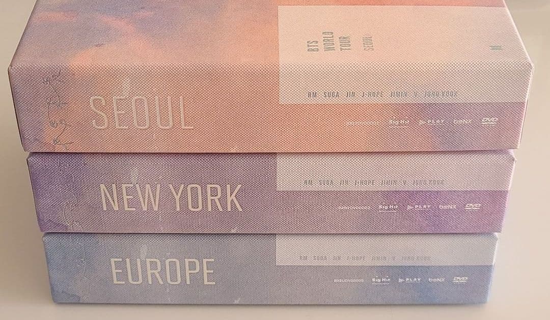 アイドル BTS WORLD TOUR LOVE YOURSELF DVD