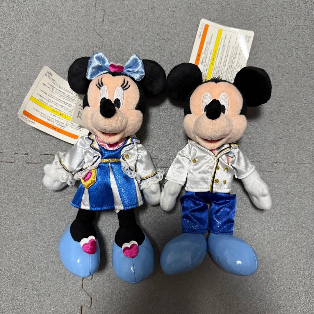 ディズニー ぬいぐるみバッジ エントランス プラザ ミッキー ミニー
