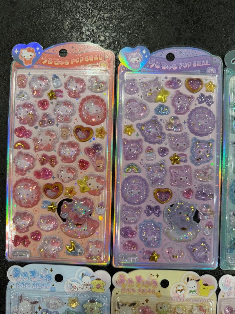 サンリオうるちゅるポップシール8種セット