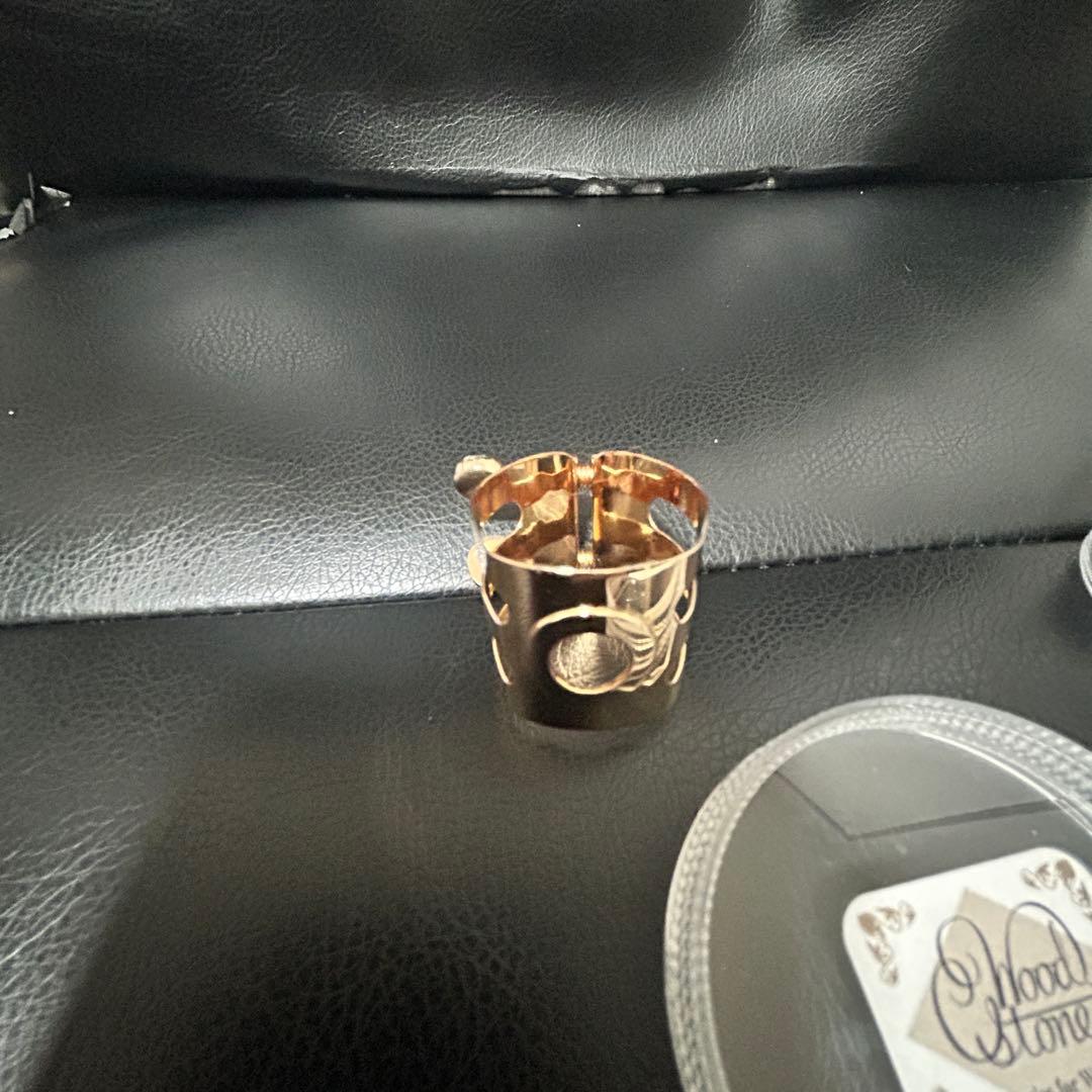 【美品PGP】ウッドストン　アルト　リガチャー　Cupper銅製