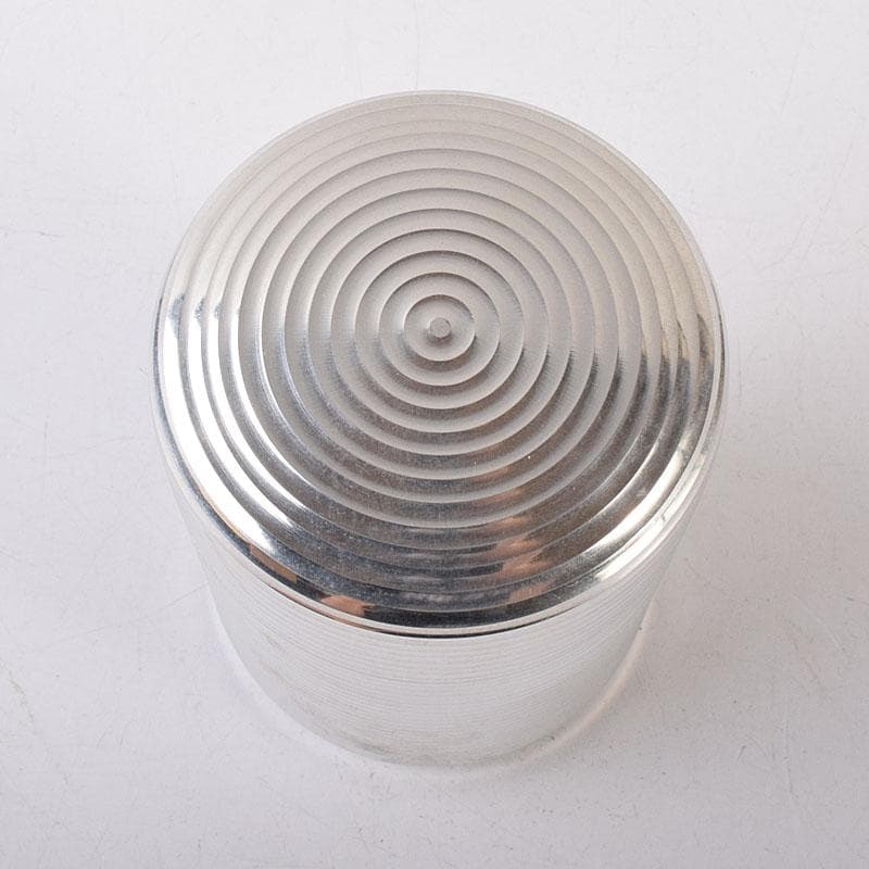 煎茶道具 錫半造 本錫 茶壷 茶心壷 約450g 共箱