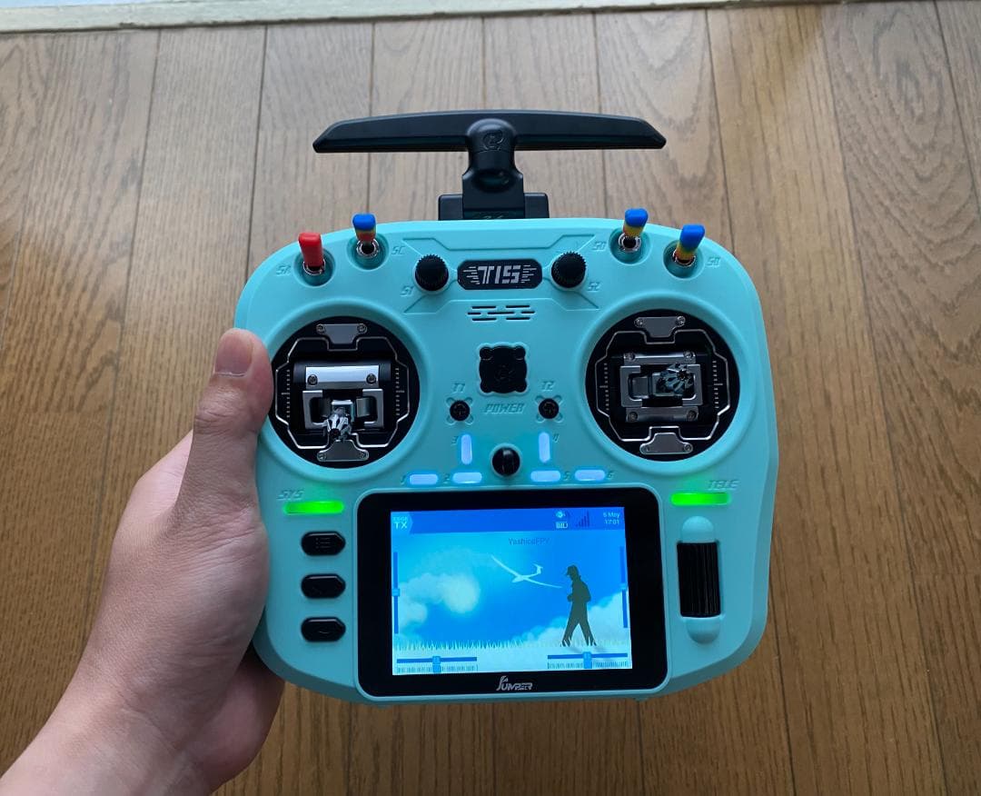 Jumper T15 ELRS CNC Hall バージョン