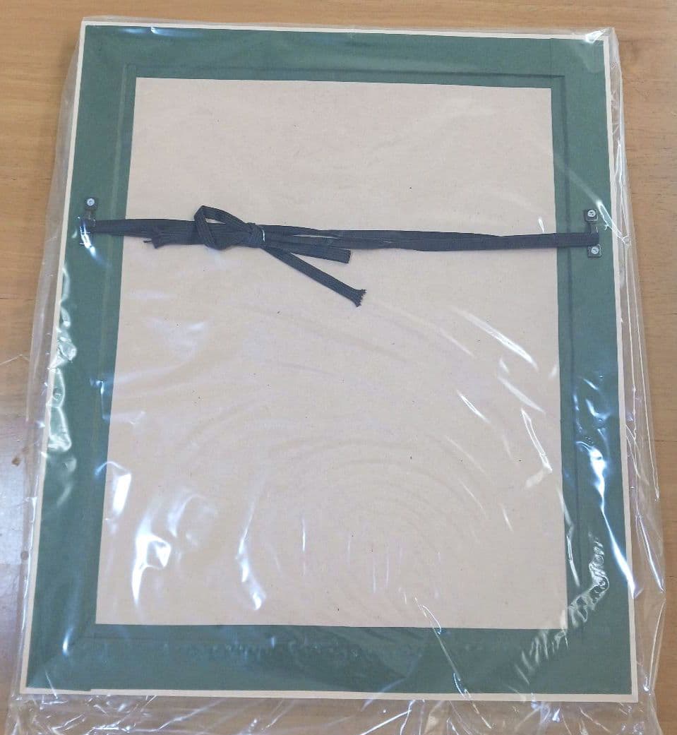 アリソン 直筆サイン入りカラー複製イラスト 黒星紅白複製原画　新品・未開封