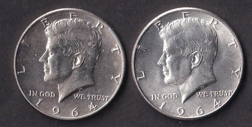 アメリカ ハーフダラー銀貨 ケネディ 2枚 - メルカリ